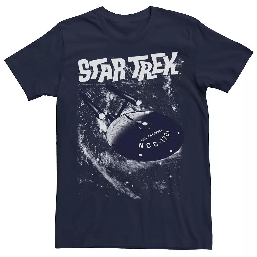 Men's Star Trek Original Series Enterprise Galaxy Tee,  Product Image