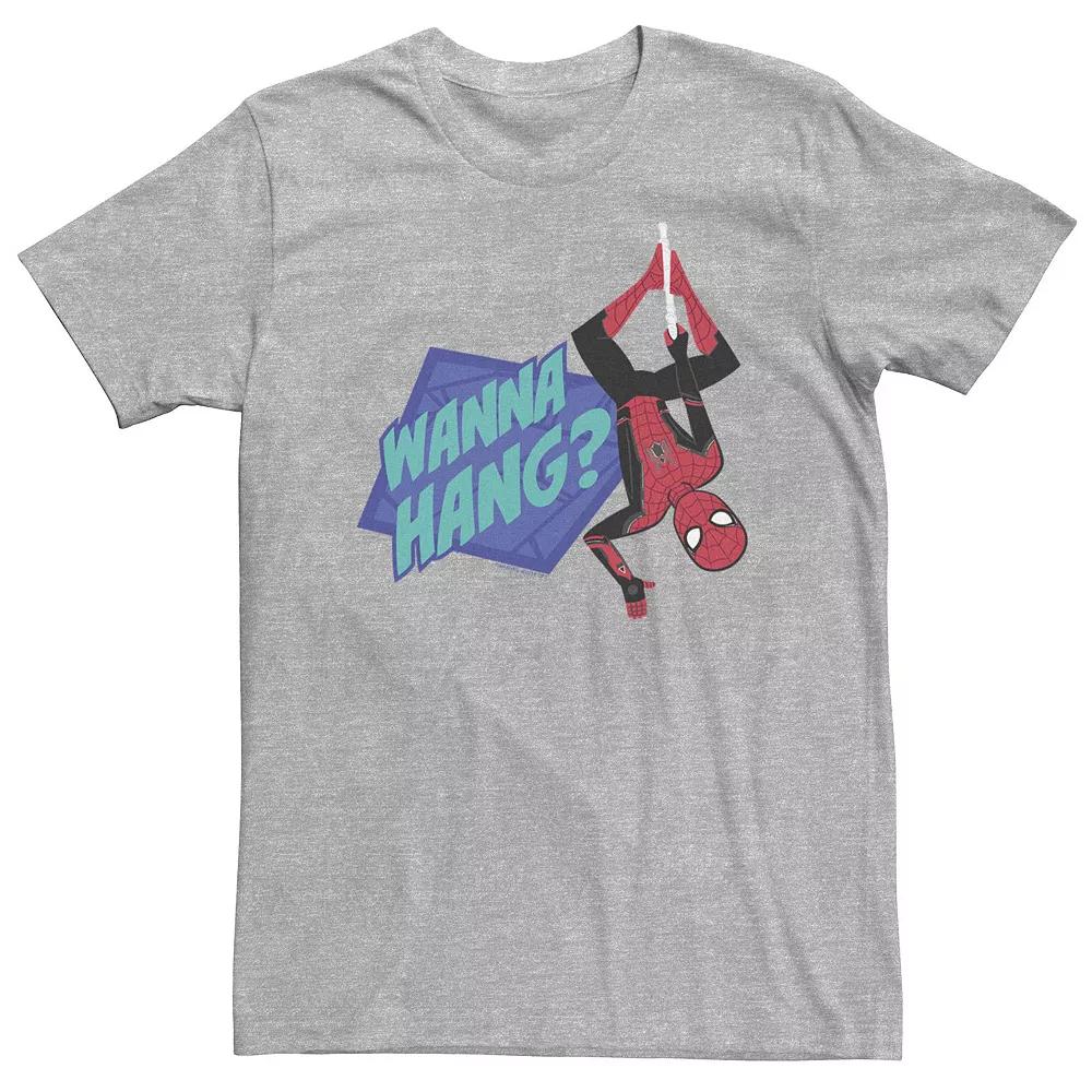 Big & Tall Marvel Spider-Man Far From Home Wanna Swing? Portrait Tee, Men's,  Product Image