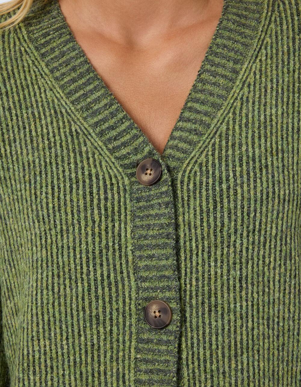 NOISY MAY Andrea Womens Cardigan - OLIVE Product Image