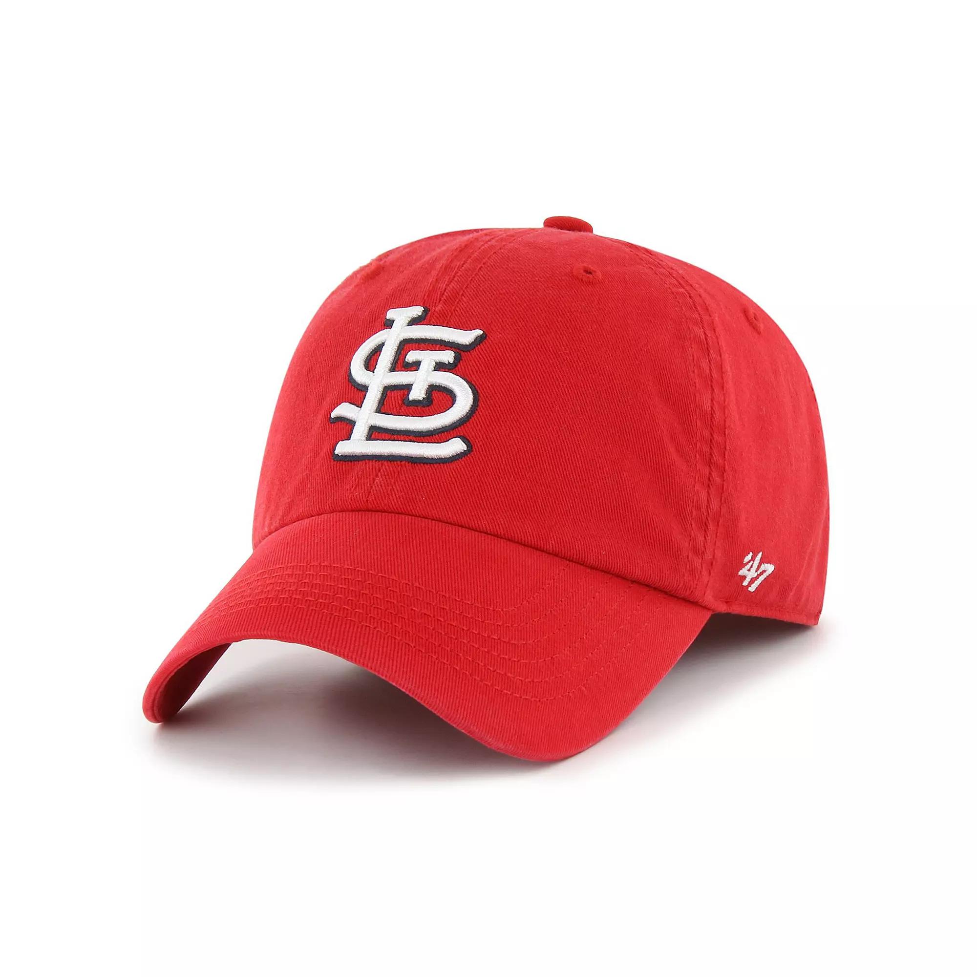 Men's '47 Red St. Louis Cardinals Franchise Logo Fitted Hat,  Product Image