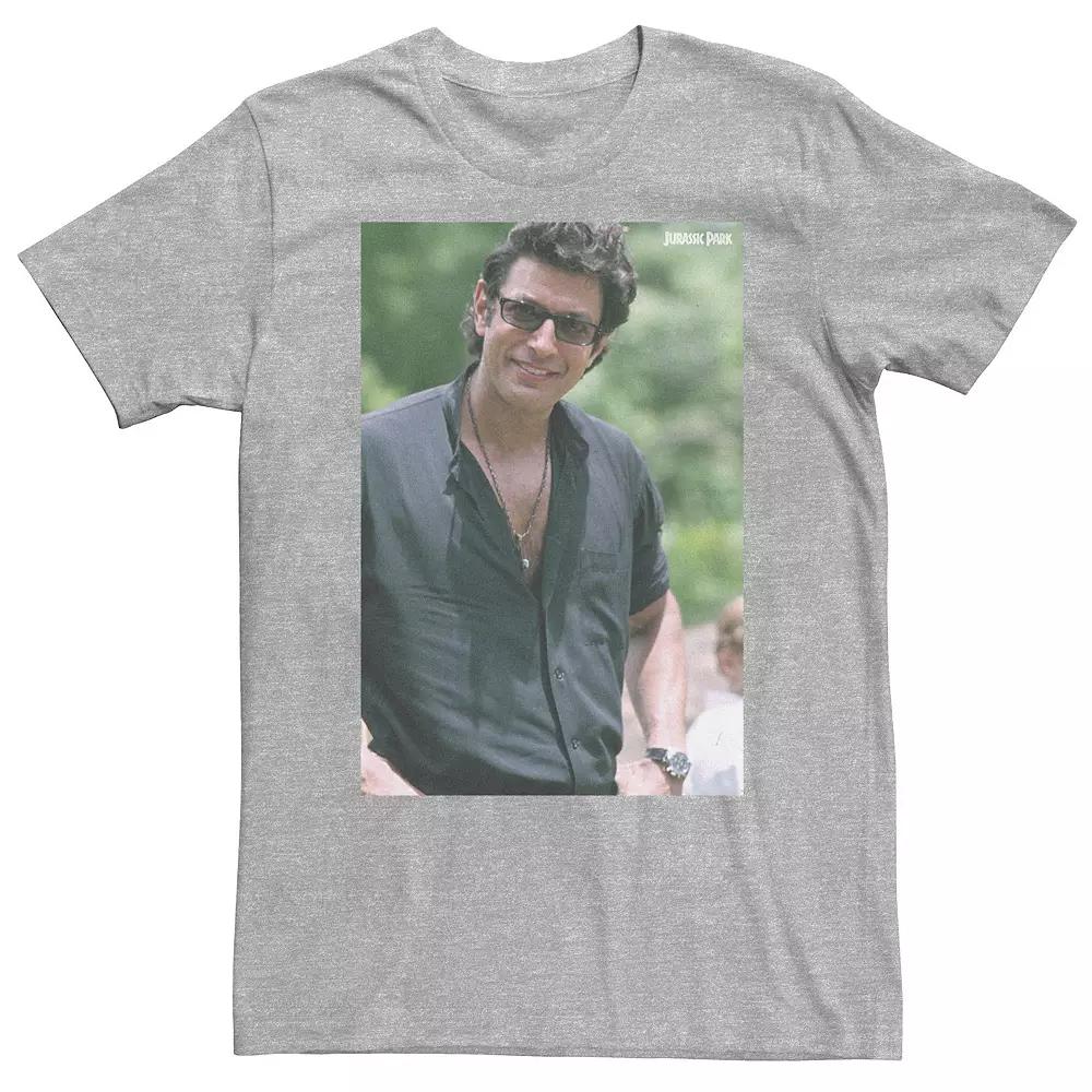 Big & Tall Jurassic Park Jeff Goldblum Smile Graphic Tee, Men's,  Product Image