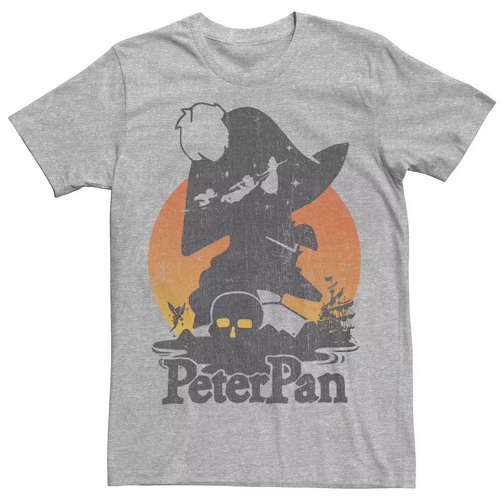 Men's Disney's Peter Pan Fly to Neverland Hook Silhouette Tee,  Product Image