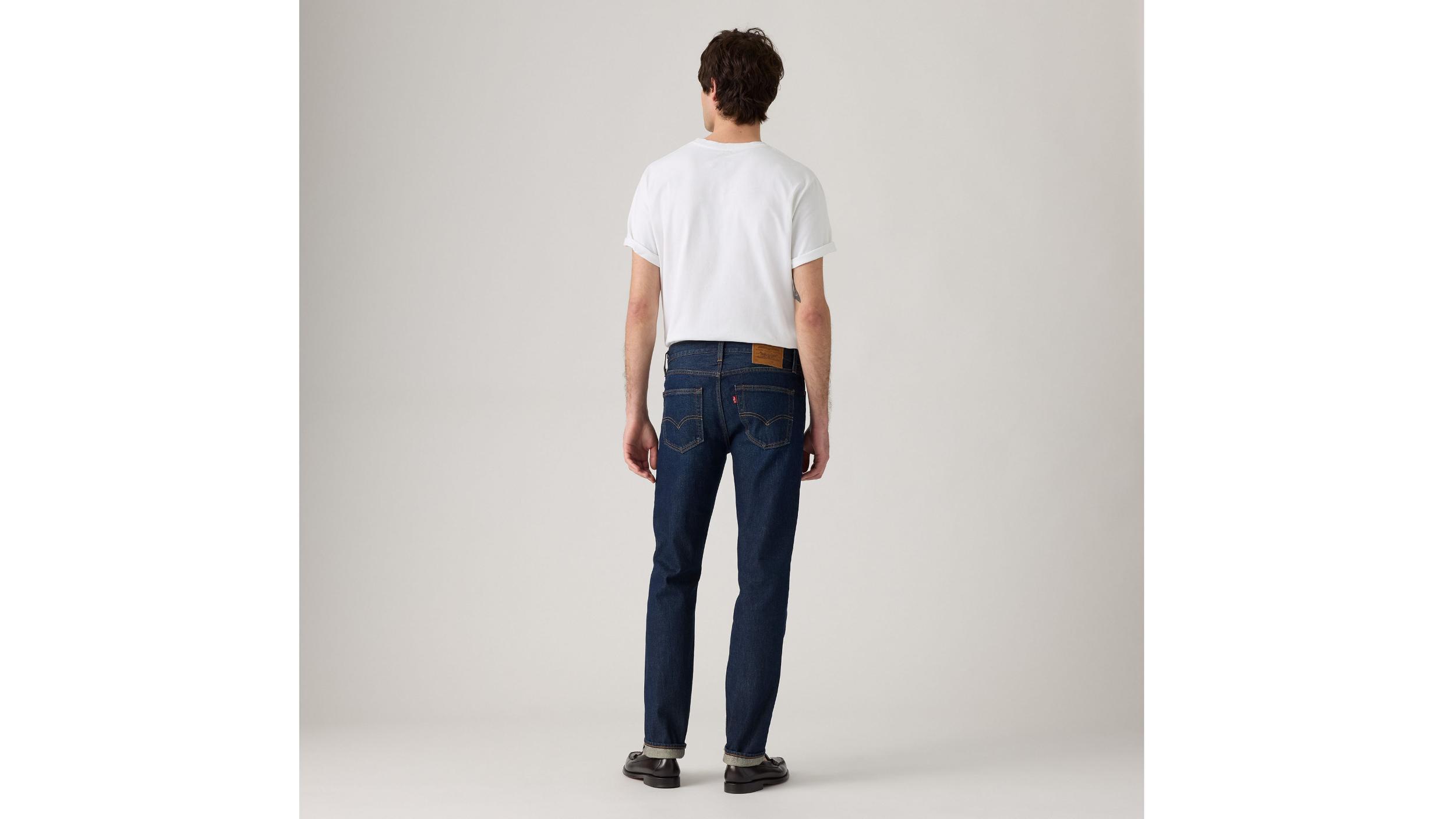 511™ Slim Fit Selvedge Men's Jeans Product Image