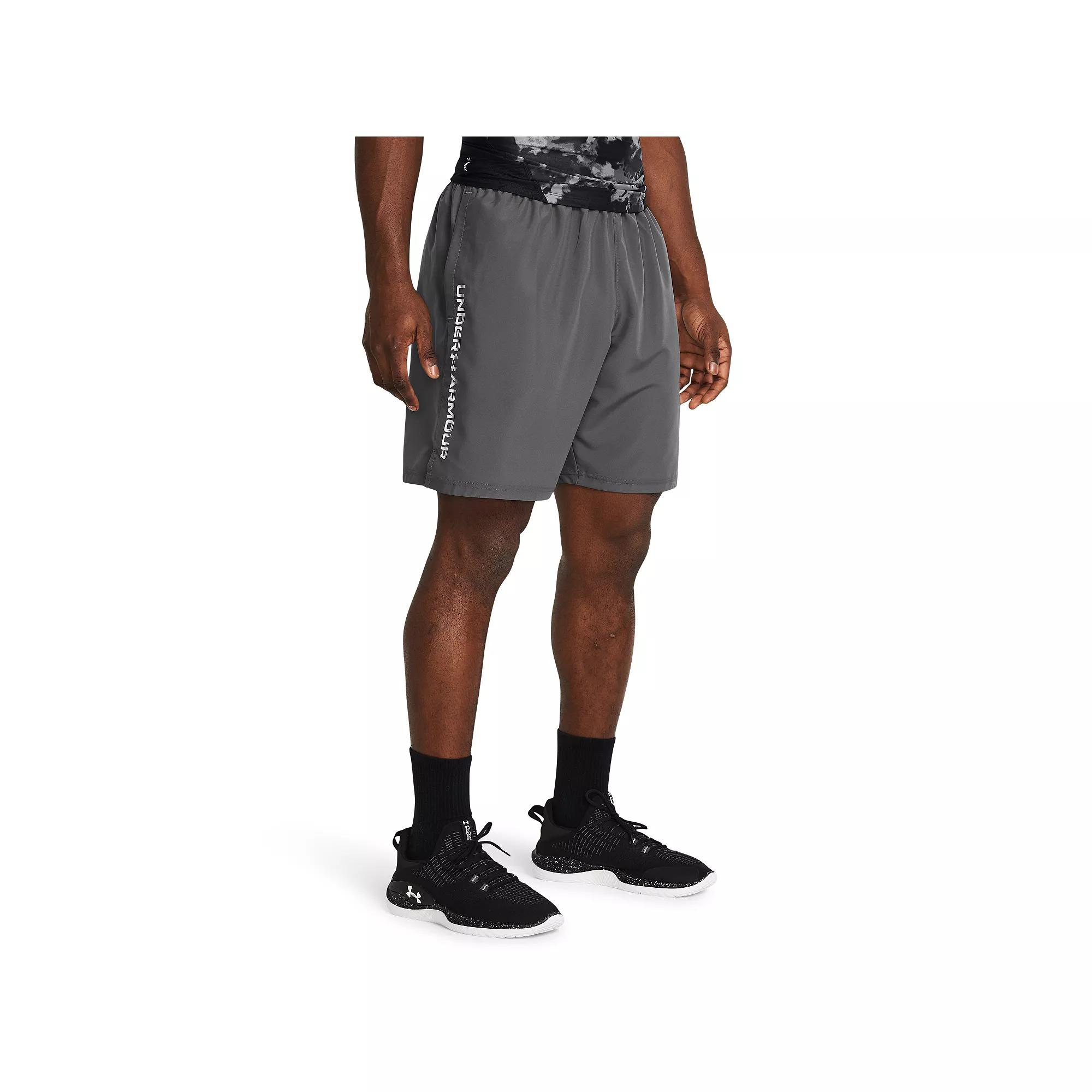 Men's Under Armour 8.25-in. Woven Wordmark Shorts,  Product Image