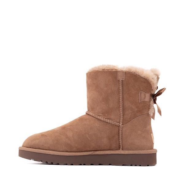Womens UGG® Mini Bailey Bow II Boot - Rocky Oak Product Image