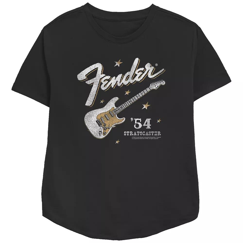 Women's Fender '54 Stratocaster Relaxed Fit Graphic Tee, Girl's,  Product Image