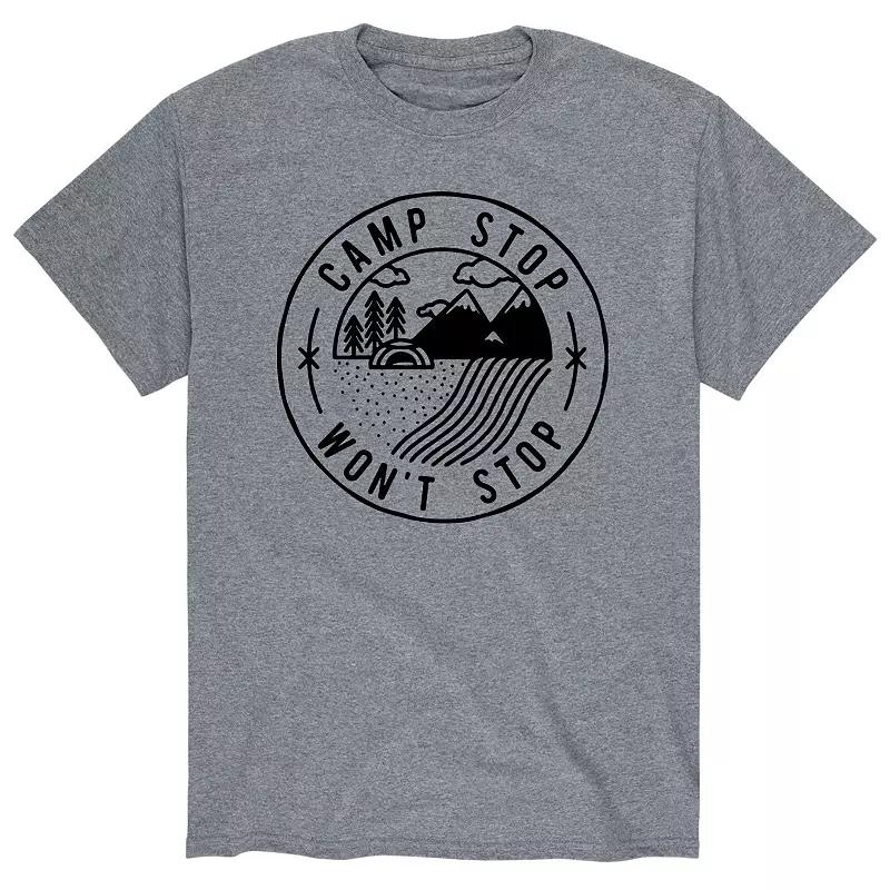 Men's Camp Stop Wont Stop Tee,  Product Image