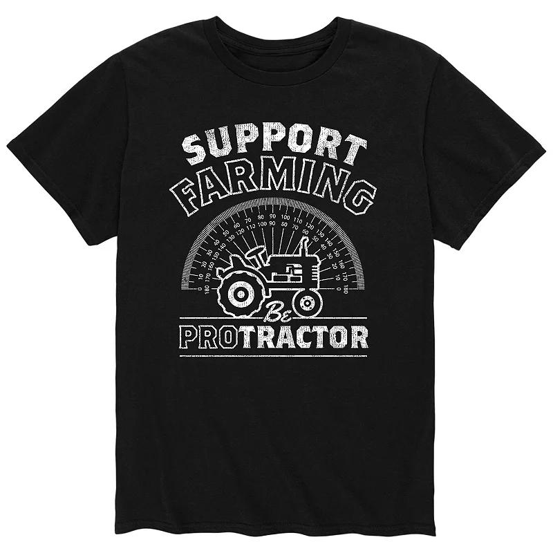 Men's Support Farming Be Protractor Tee,  Product Image