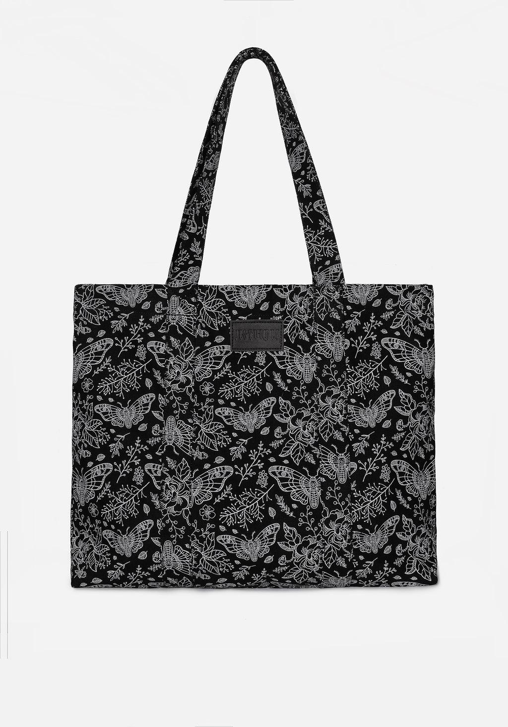 Papillion Denim Tote Bag Product Image