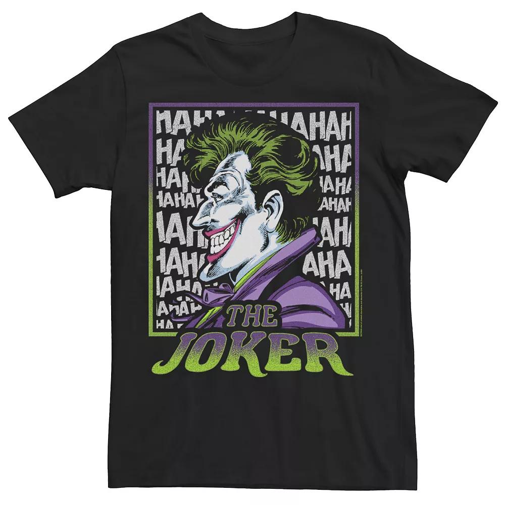 Men's DC Comics Batman The Joker Profile Poster Tee,  Product Image