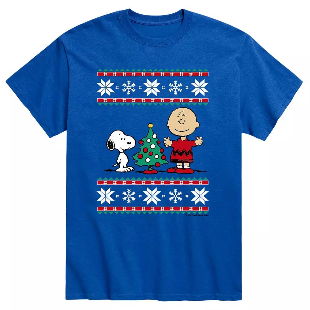 Men's Peanuts Snoppy Charlie Tee,  Product Image