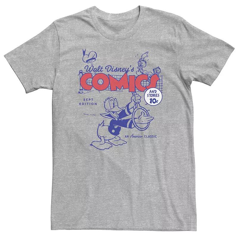 Big & Tall Disney Donald Duck Retro Comic Cover Hat Tee, Men's,  Product Image