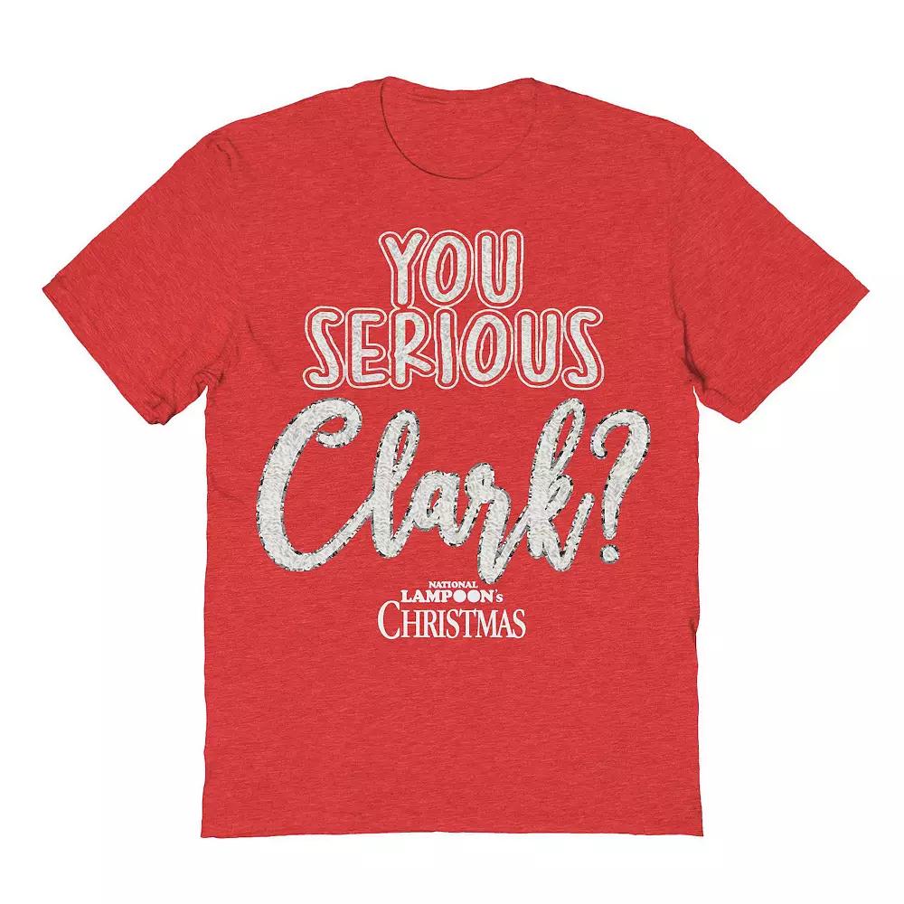 Men's You Serious Clark White National Lampoon's Christmas Vacation Graphic Tee, Adult Unisex,  Product Image