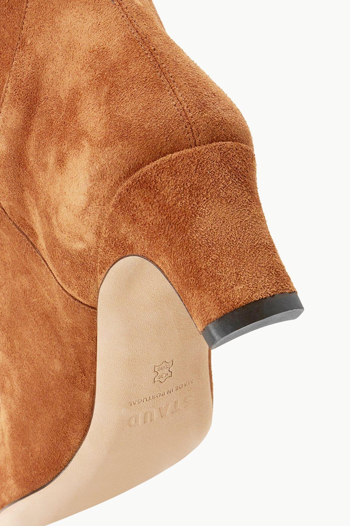 WESTERN WALLY BOOT | TAN SUEDE Product Image