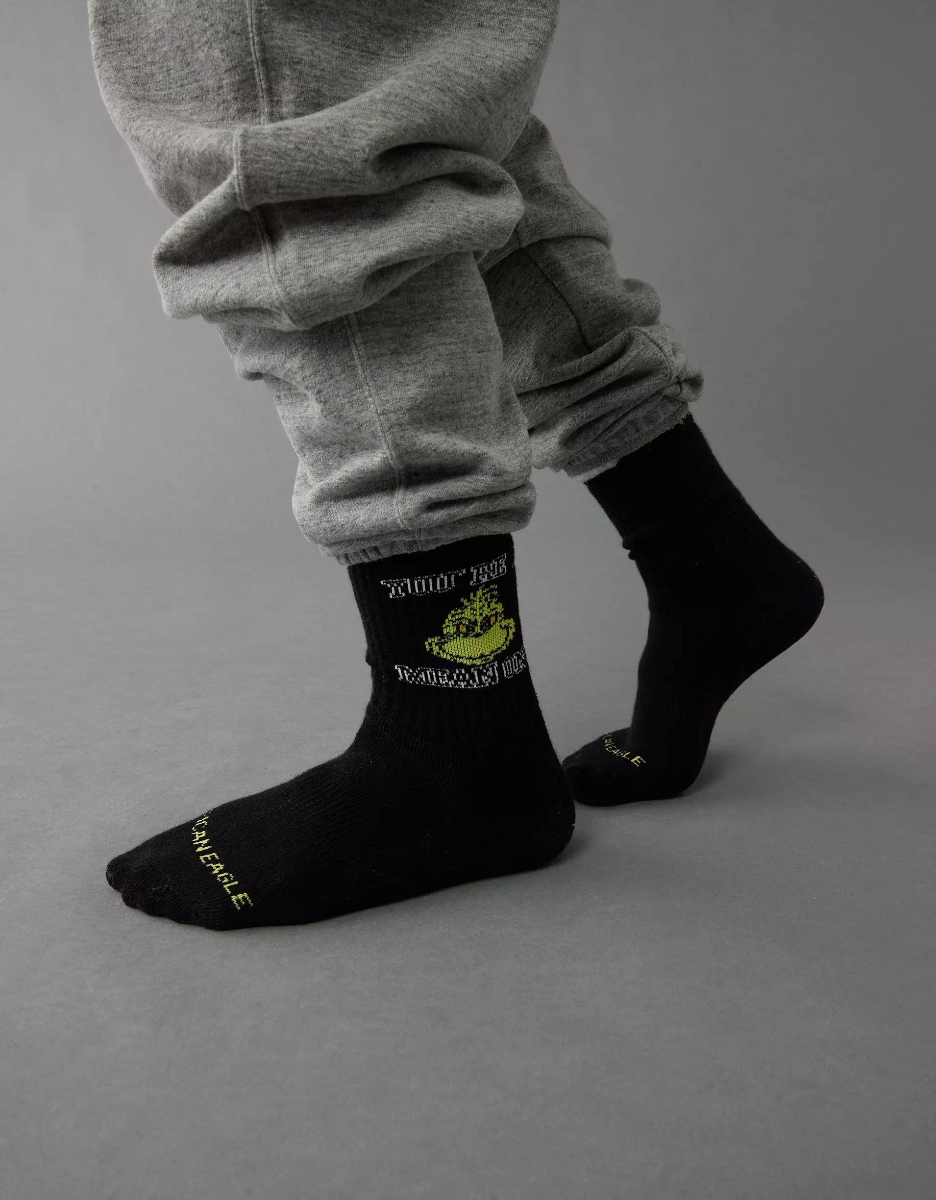 AE Grinch Crew Socks Product Image
