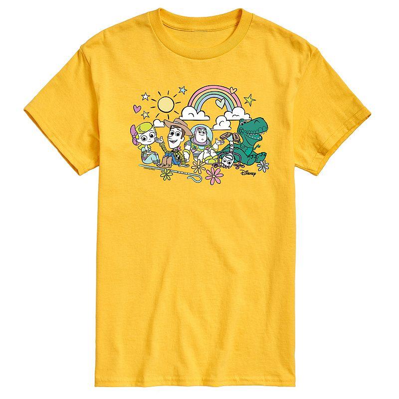 Disney / Pixar's Toy Story 4 Men's Group Sitting Graphic Tee,  Product Image