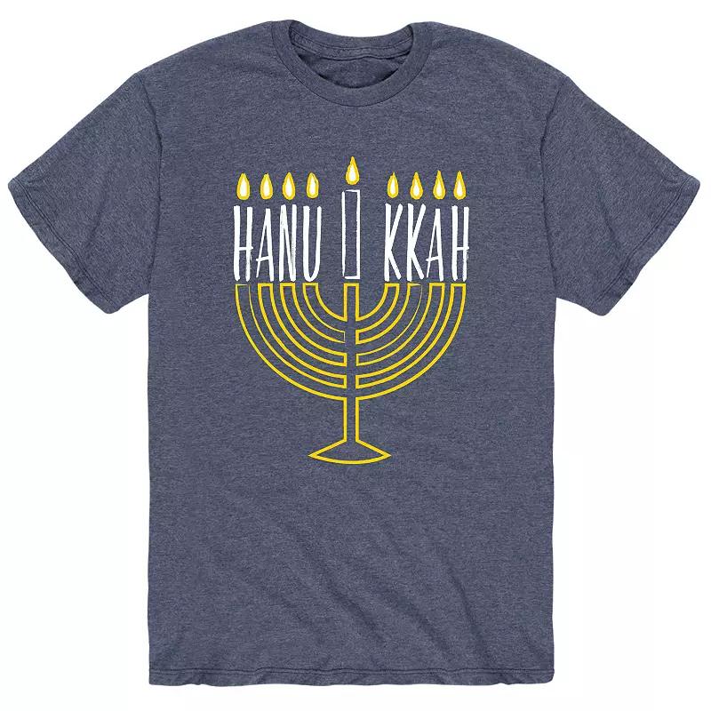 Men's Hanukkah Menorah Tee,  Product Image