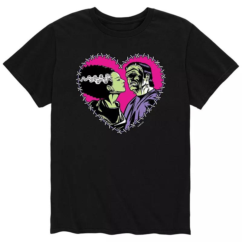 Big & Tall Universal Monsters Heart Graphic Tee, Men's,  Product Image