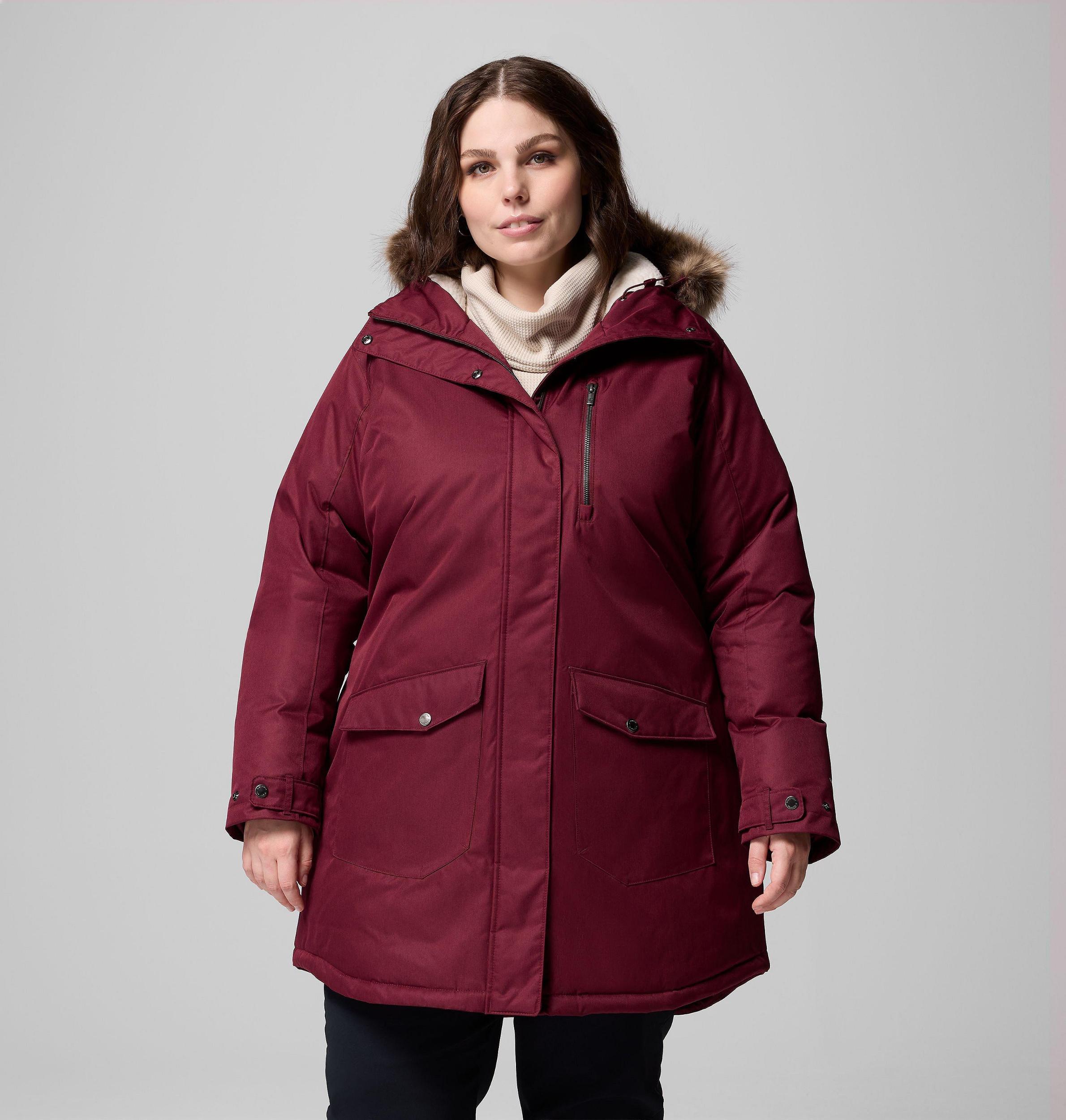 Columbia Womens Suttle Mountain Long Insulated Jacket - Plus Size- Product Image