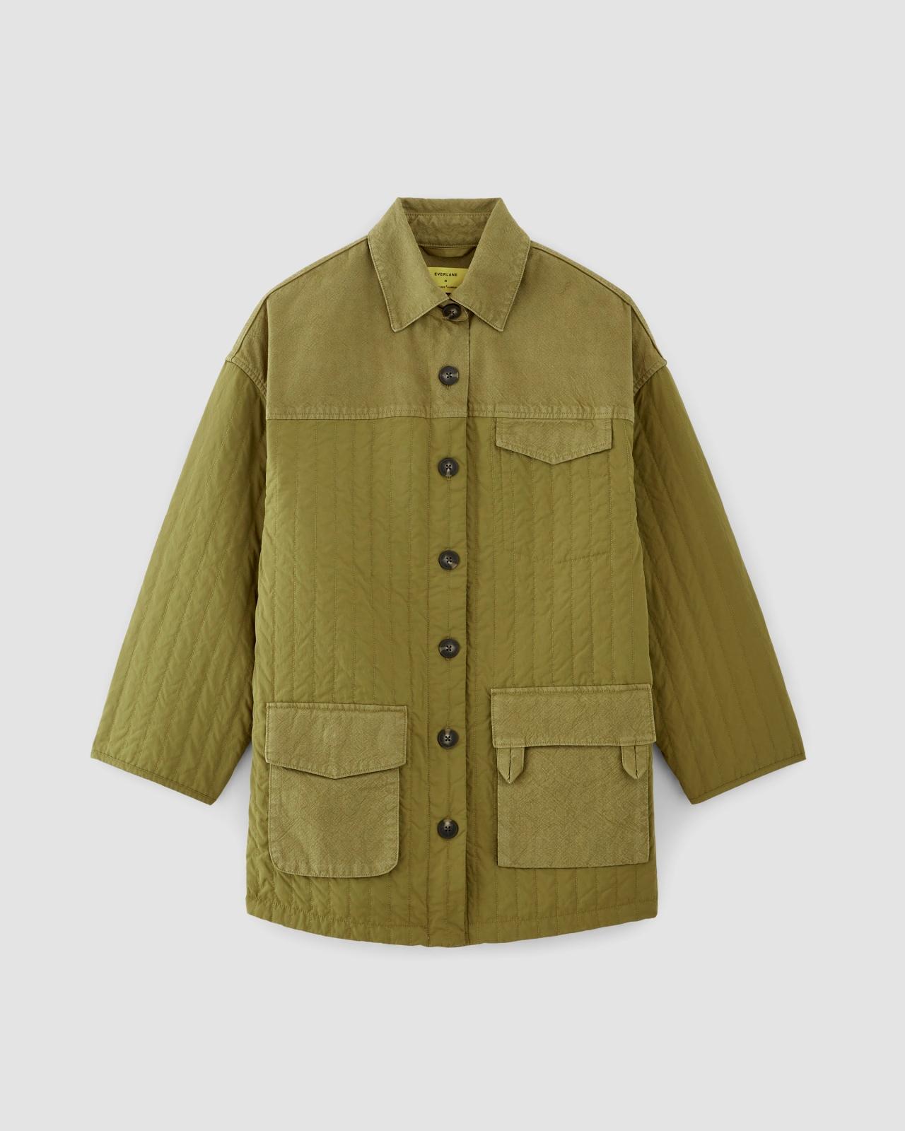 The Everlane x Marques' Almeida Canvas Patchwork Jacket Product Image
