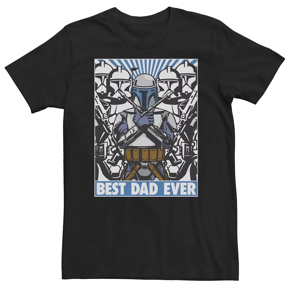 Big & Tall Star Wars Father's Day Jango Fett Best Dad Ever Tee, Men's,  Product Image