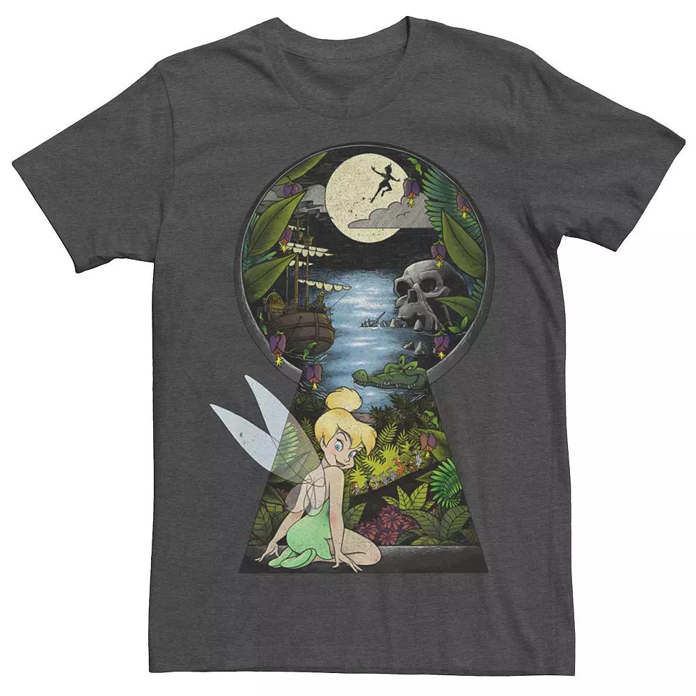 Disney's Peter Pan Tinkerbell Men's Keyhole Tee,  Product Image