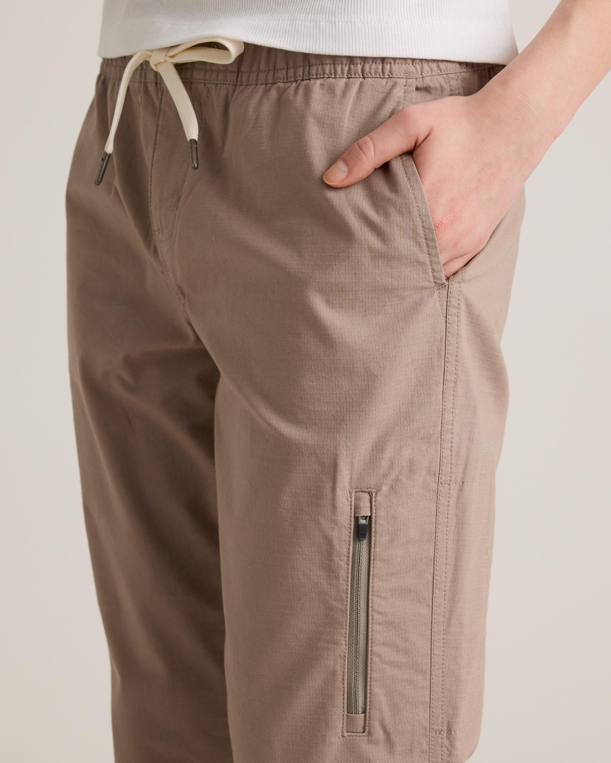 Quince | Women's Organic Stretch Ripstop Straight Pants Cotton Product Image