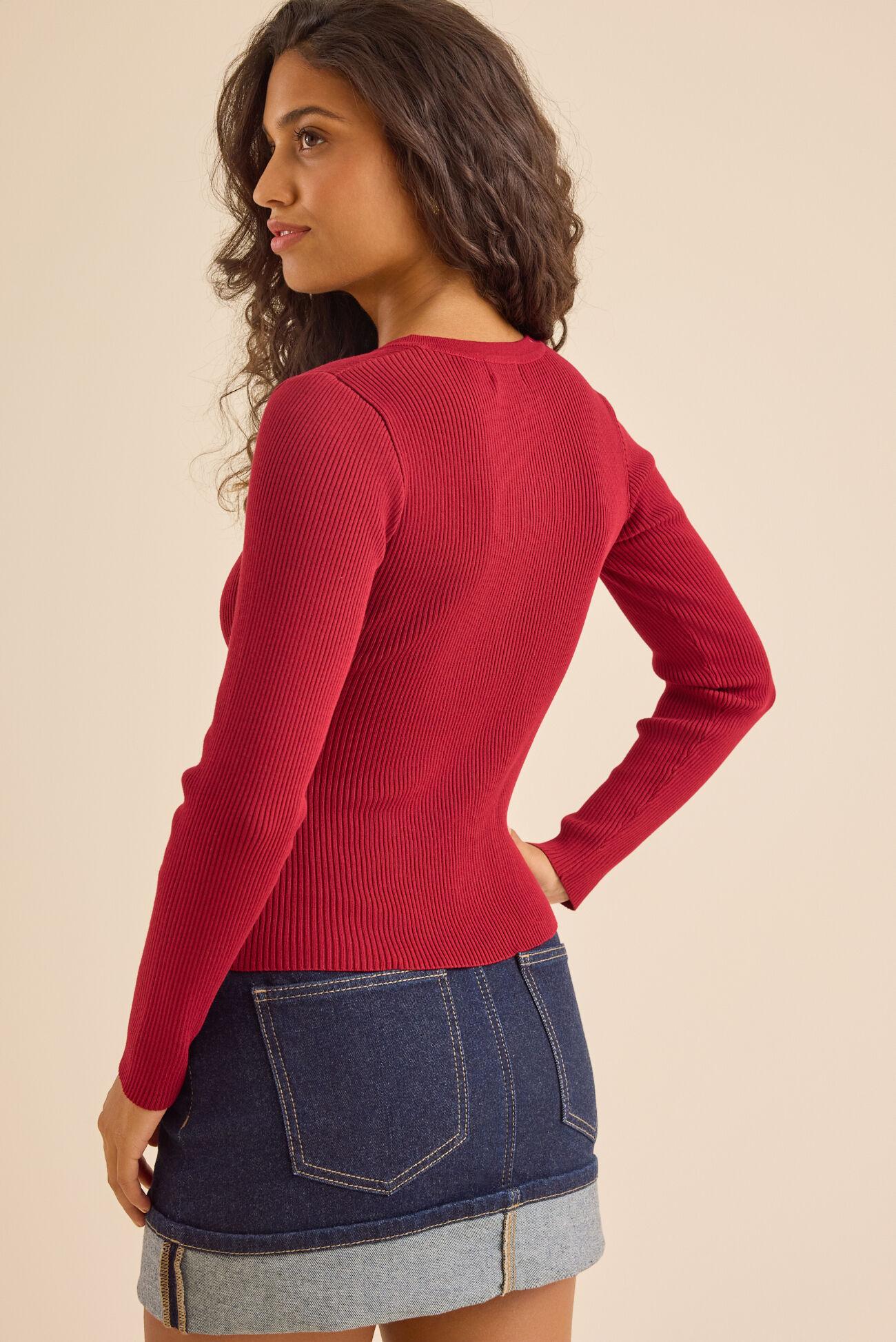 Viola Ribbed Cardigan Product Image