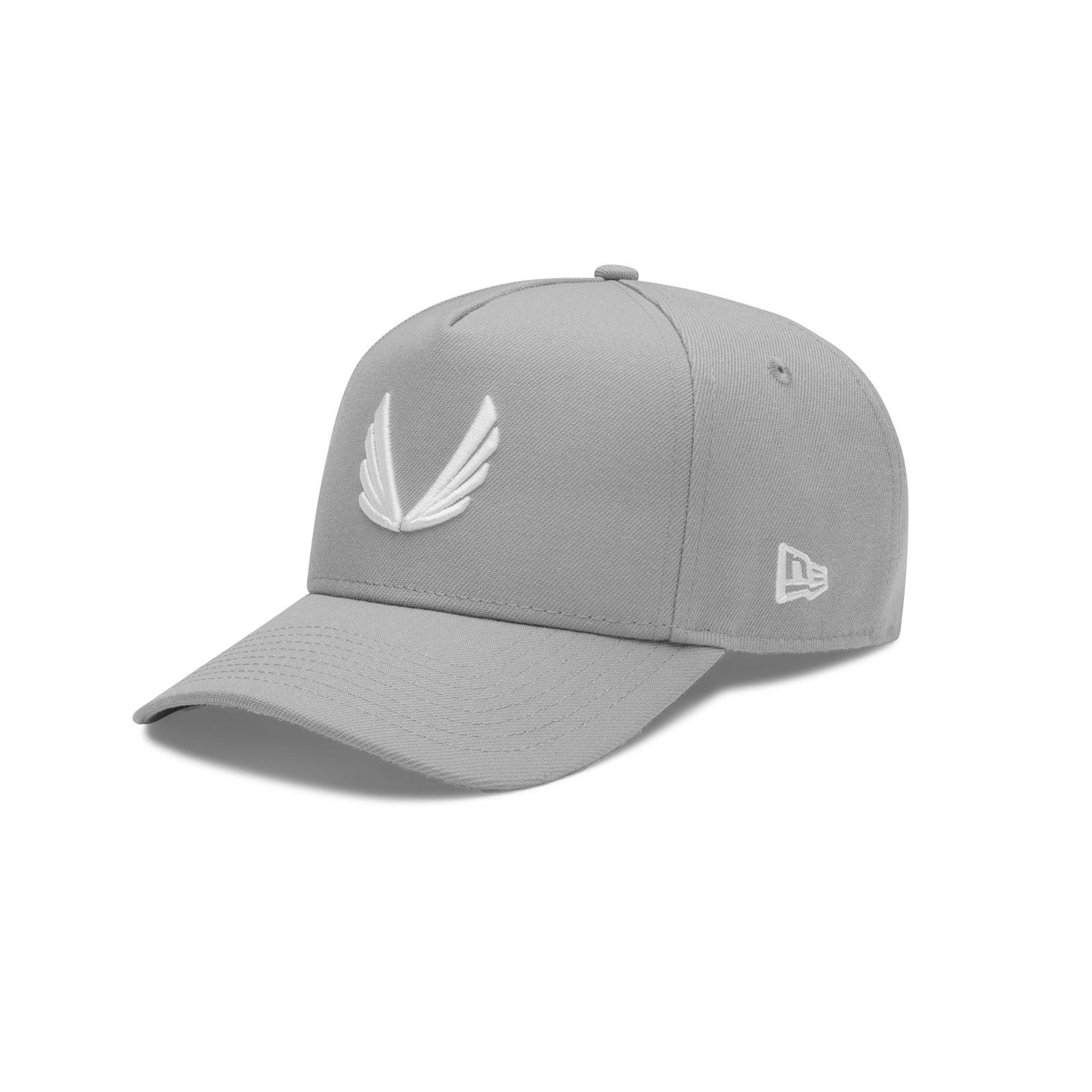 New Era® 9Forty® A-Frame Hat - Grey/White Product Image