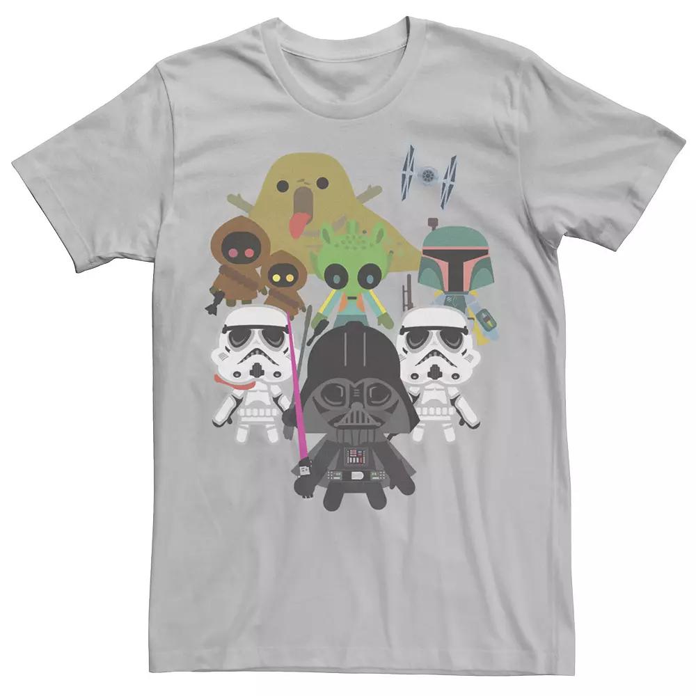 Men's Star Wars Kawaii Villains Tee,  Product Image