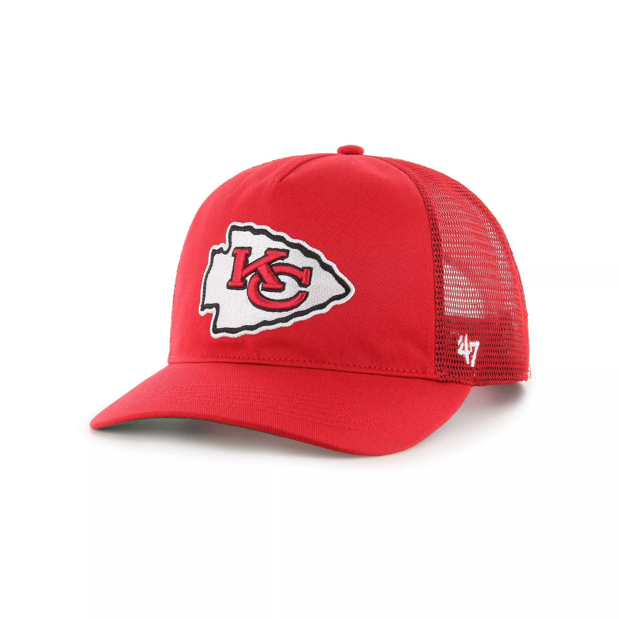 Men's '47 Red Kansas City Chiefs Mesh Hitch Trucker Adjustable Hat Product Image