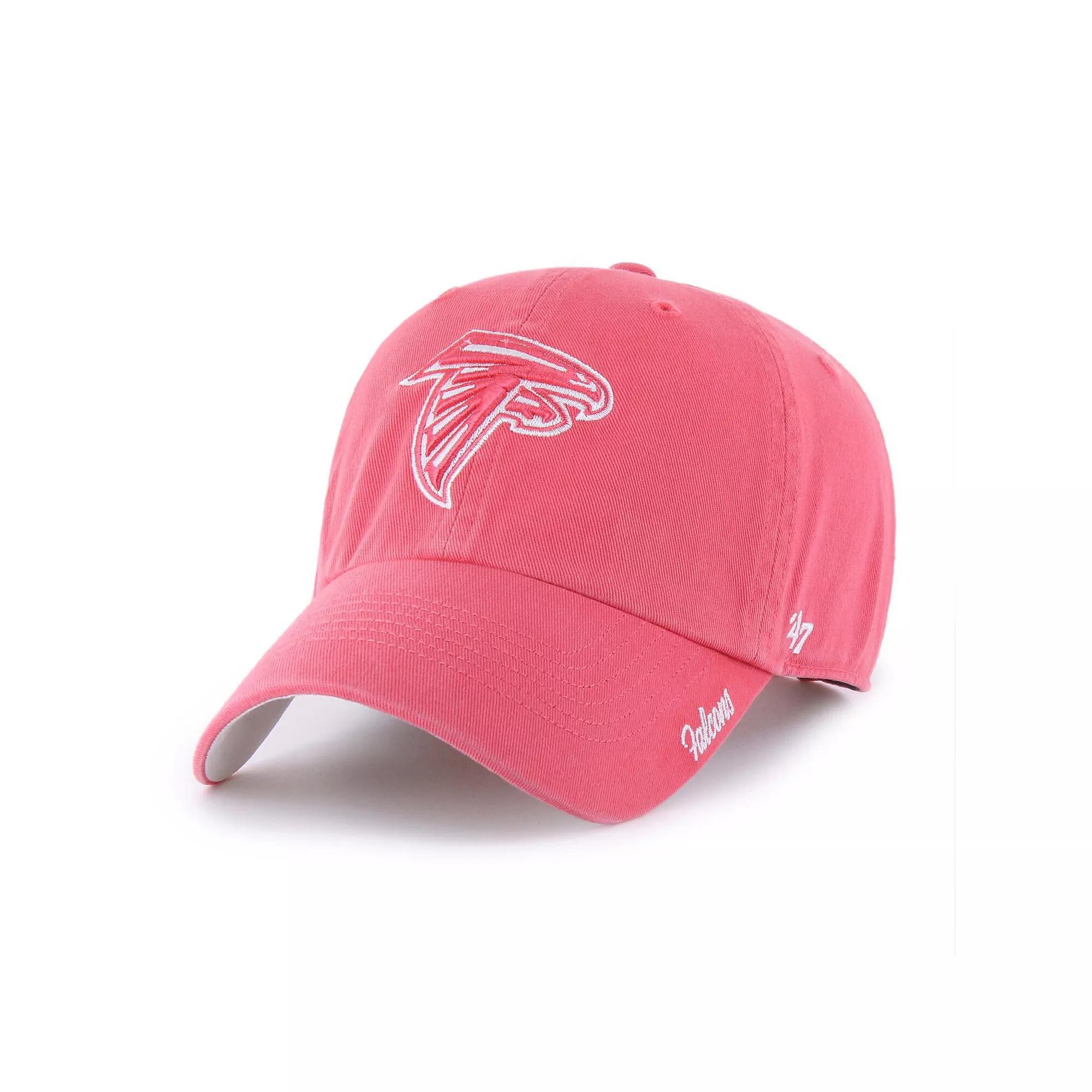 Women's '47 Red Atlanta Falcons Luminance Cheer Clean Up Adjustable Hat Product Image