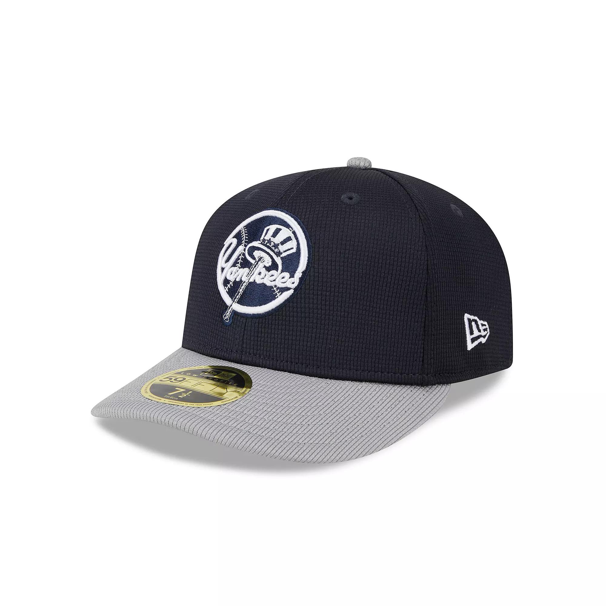 Men's New Era  Navy New York Yankees 2024 Batting Practice Low Profile 59FIFTY Fitted Hat, Size: 8, Blue Product Image