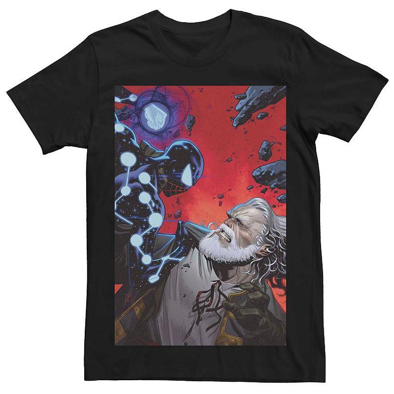 Men's Marvel's Cosmic Spider-Man Fight Comic Cover Tee,  Product Image