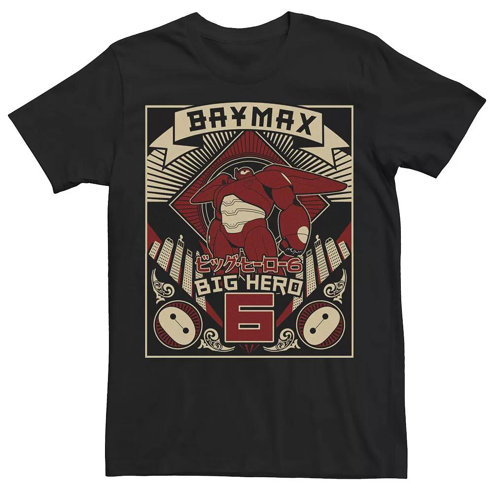 Disney's Big Hero 6 Baymax Men's Propaganda Poster Tee,  Product Image