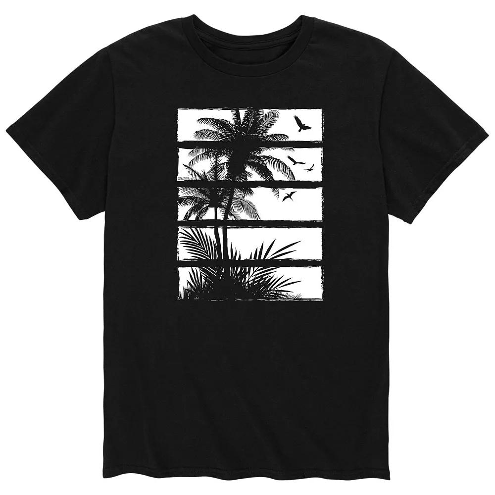 Men's Palm Tree Silhouette Tee,  Product Image