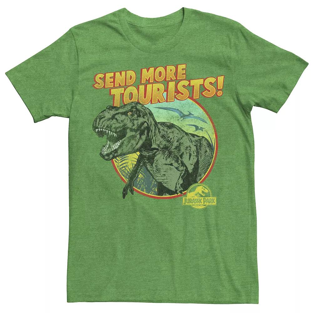 Men's Jurassic Park T-Rex Send More Tourists Tee,  Product Image