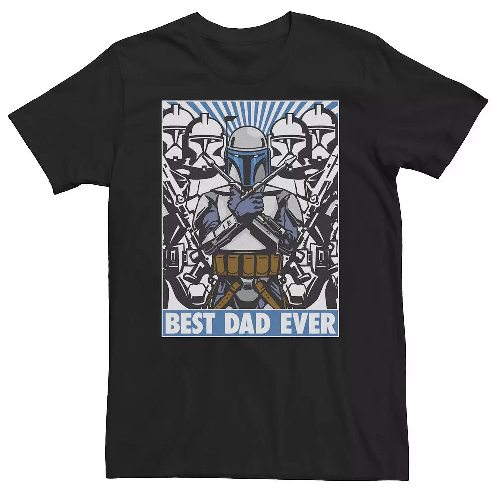 Big & Tall Star Wars Father's Day Jango Fett Best Dad Ever Tee, Men's,  Product Image