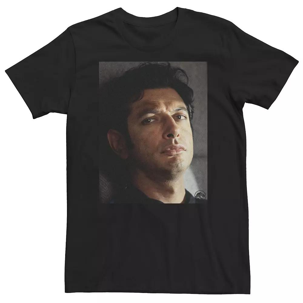 Big & Tall Jurassic Park Jeff Goldblum Stare Tee, Men's,  Product Image
