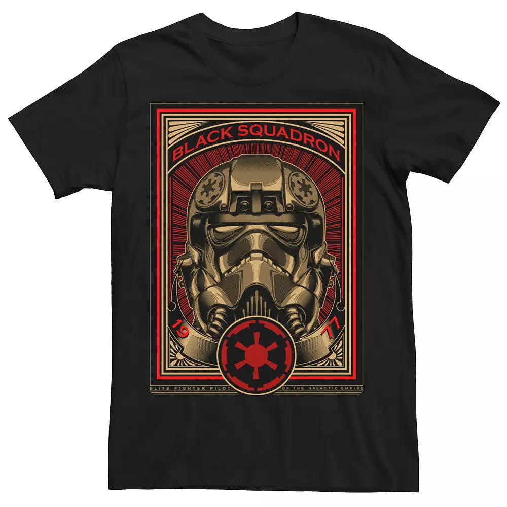 Men's Star Wars Black Squadron Poster Graphic Tee,  Product Image