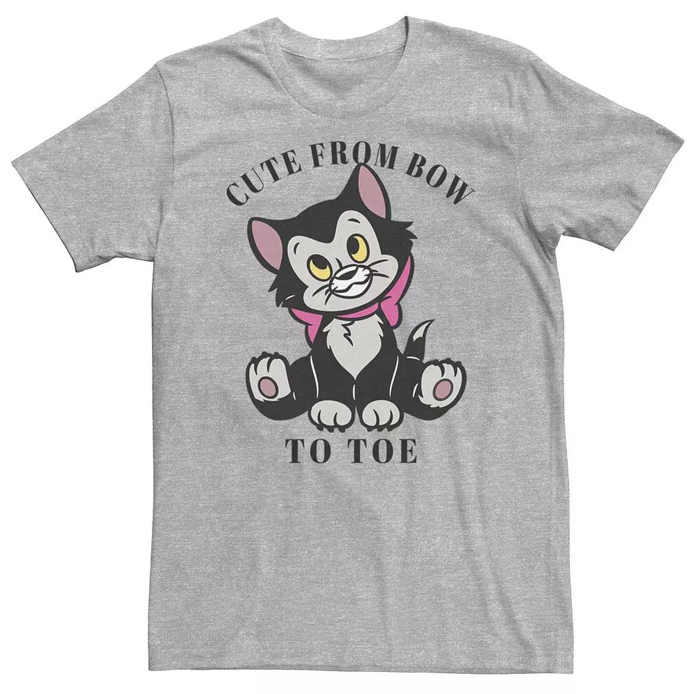 Big & Tall Disney Pinocchio Figaro Cute From Bow To Toe Tee, Men's,  Product Image