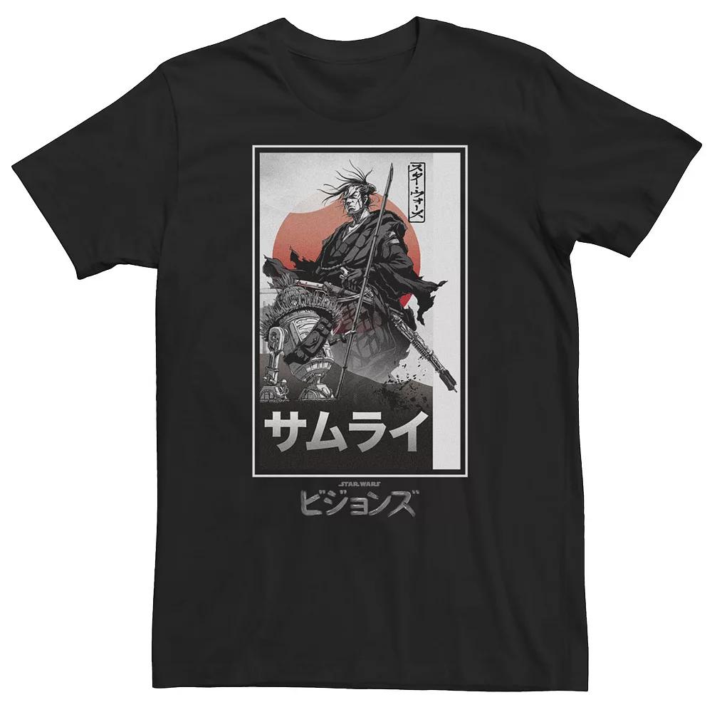Big & Tall Star Wars: Visions Samurai Box Up Poster Tee, Boy's,  Product Image