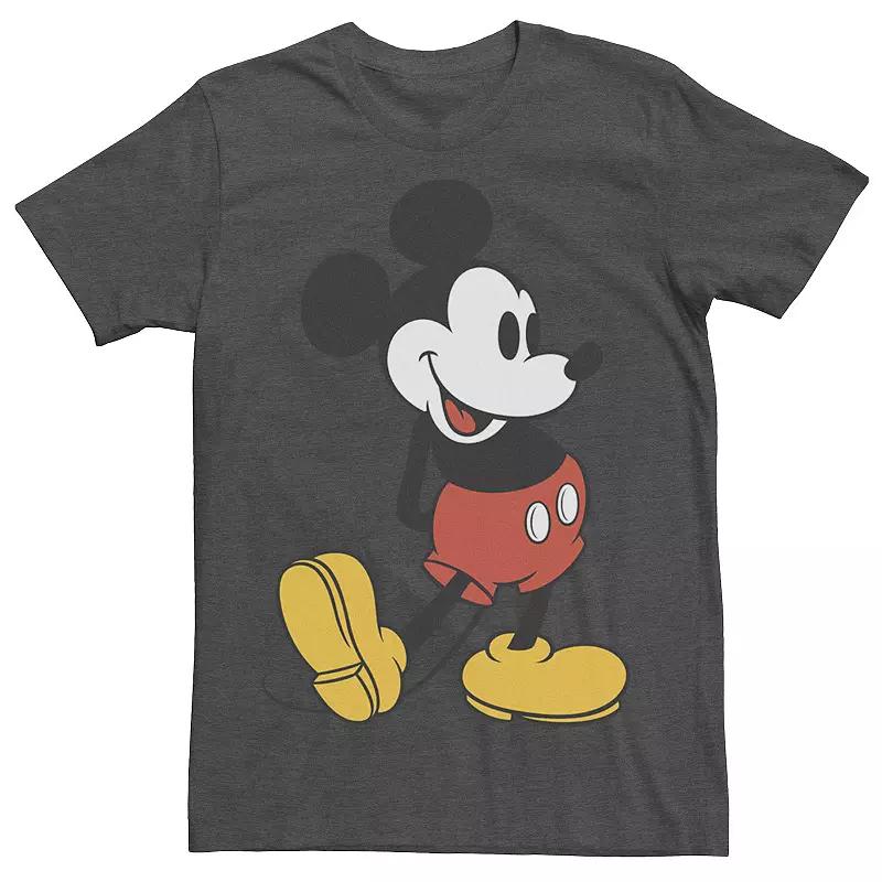 Big & Tall Men's Disney Mickey Mouse Vintage Leg Kick Tee,  Product Image