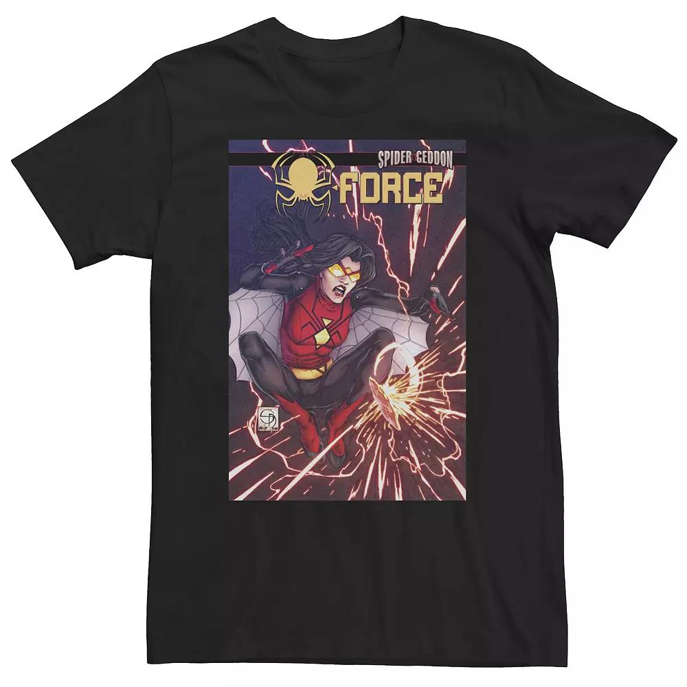Big & Tall Marvel Spider Force Jessica Drew Comic Cover Tee, Men's,  Product Image