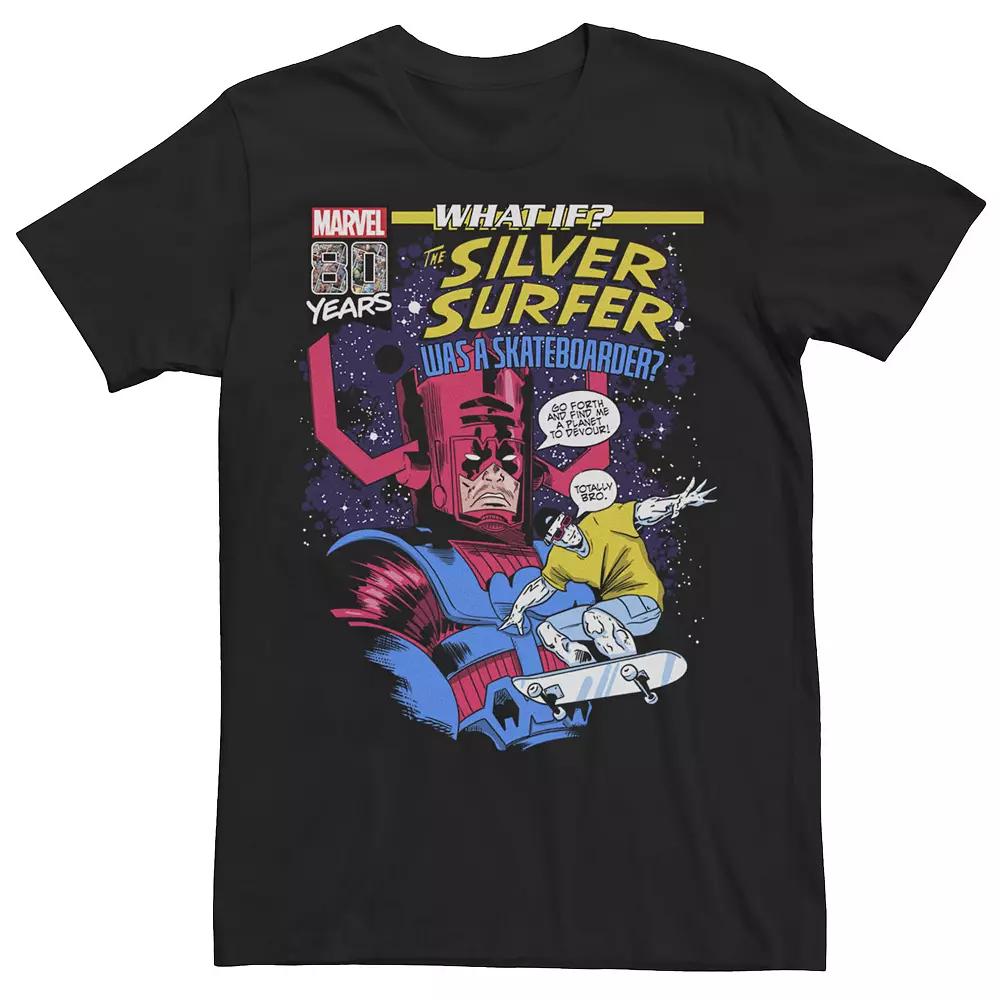 Men's Marvel What If Silver Surfer Comic Cover Graphic Tee,  Product Image