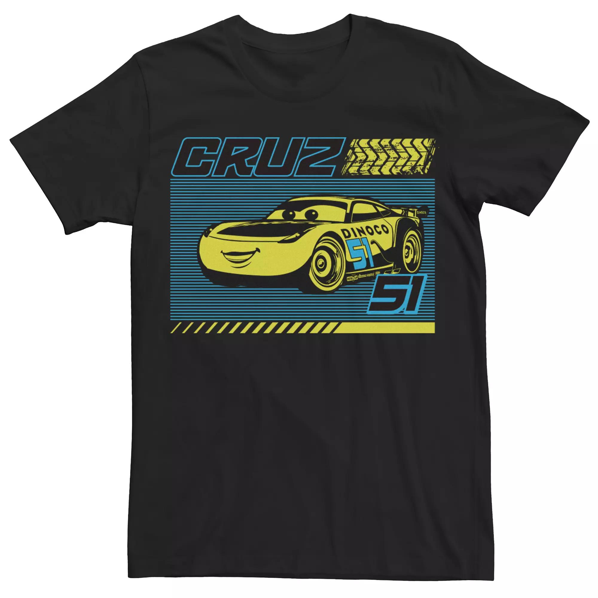 Men's Cars 3 Cruz 51 Line Art Tee,  Product Image
