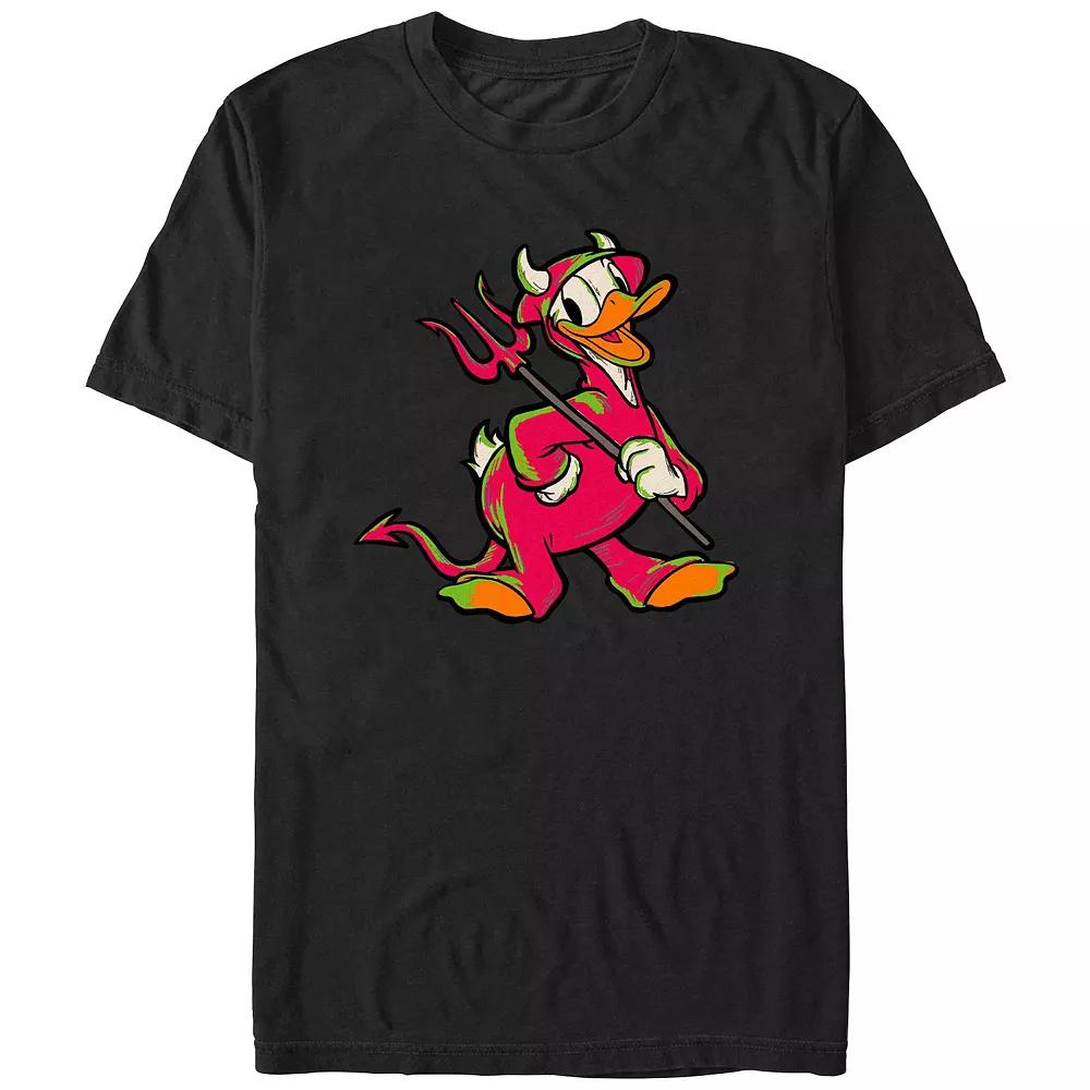 Disney 100 Donald Duck Devil Costume Men's Graphic Tee,  Product Image