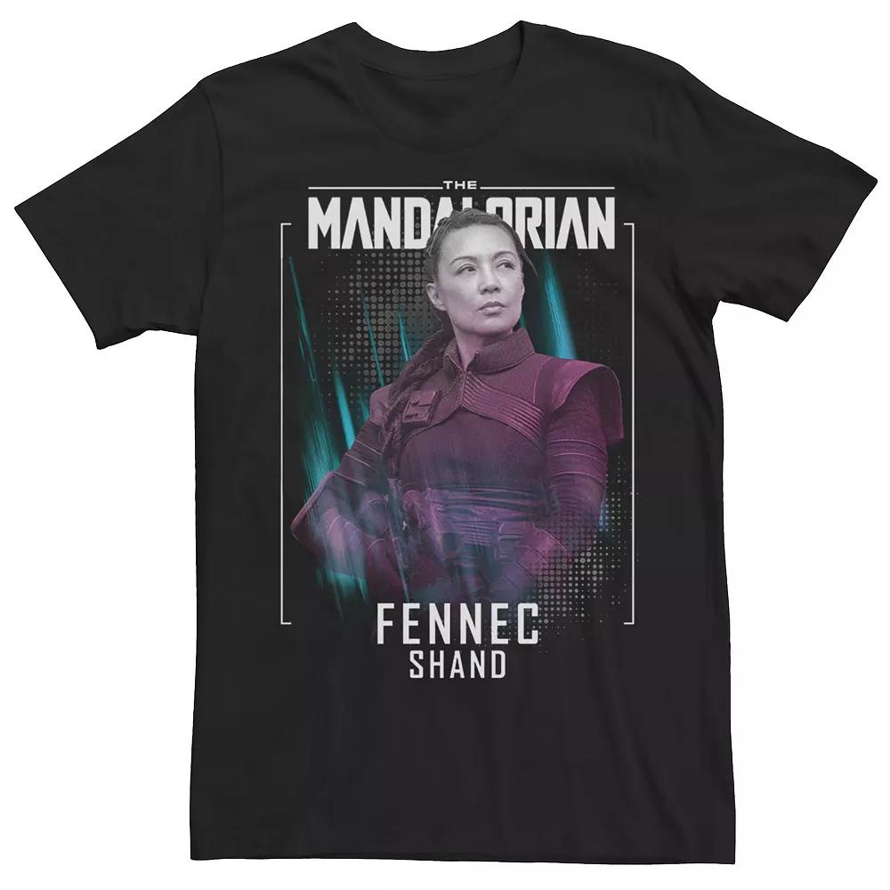 Big & Tall Star Wars: The Mandalorian Fennec Shand Poster R16 Tee, Men's,  Product Image