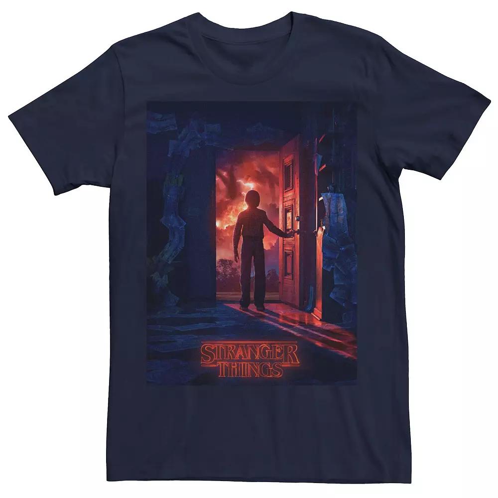 Men's Stranger Things Will Open Door Poster Tee,  Product Image