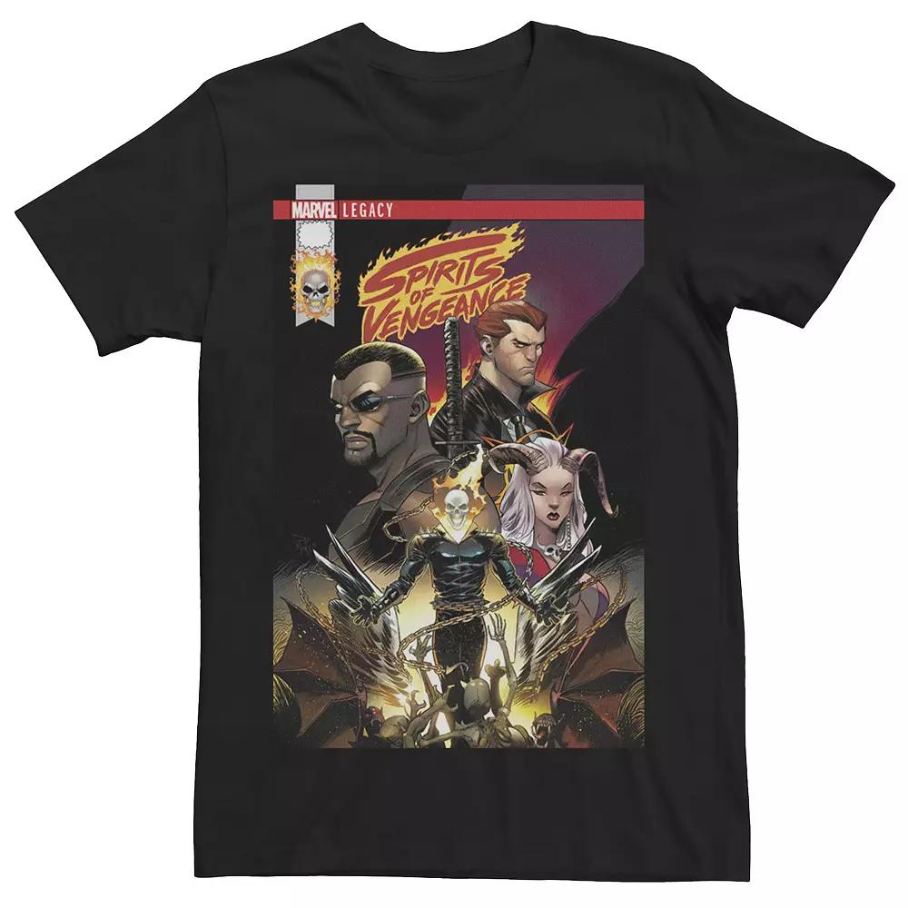 Men's Marvel Spirits Of Vengeance Legacy Comic Cover Tee,  Product Image